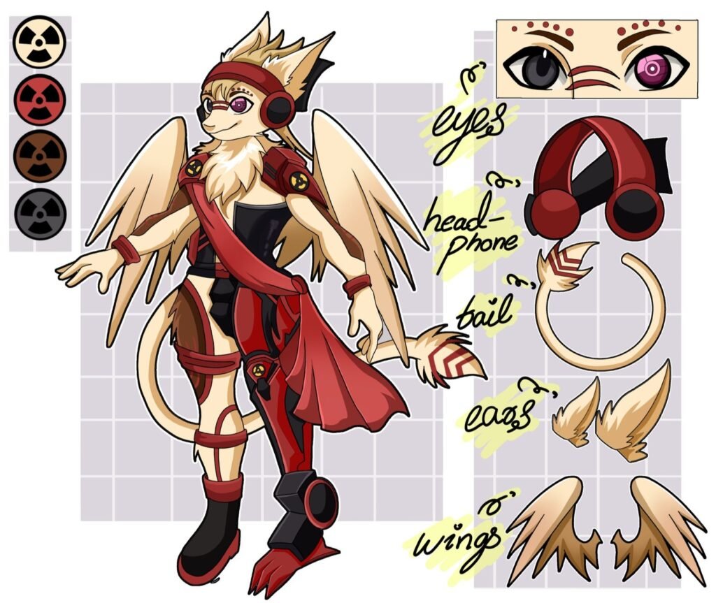 Studio sample — character illustration 06